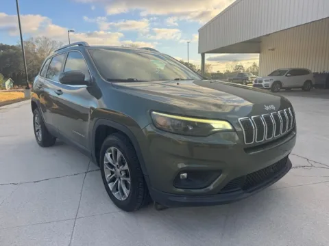 Green 2021 Jeep Cherokee Latitude Plus for sale in Deridder, LA