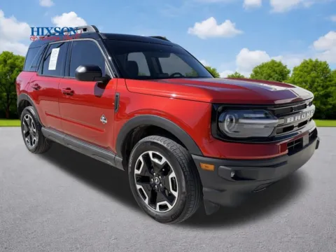 Red 2024 Ford Bronco Sport Outer Banks for sale in Deridder, LA