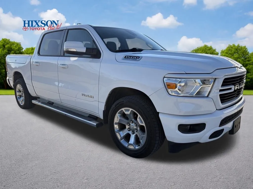 White 2021 Ram 1500 Big Horn/Lone Star for sale in Deridder, LA