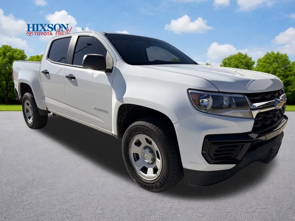 White 2021 Chevrolet Colorado Work Truck for sale in Deridder, LA