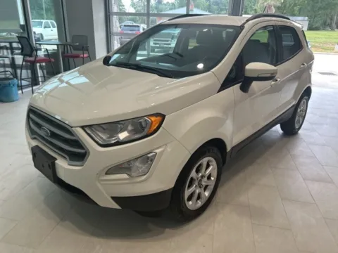 White 2018 Ford EcoSport SE for sale in Deridder, LA