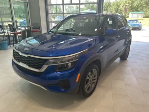 Blue 2021 Kia Seltos LX for sale in Deridder, LA