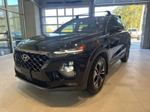Black 2019 Hyundai Santa Fe Ultimate for sale in Deridder, LA