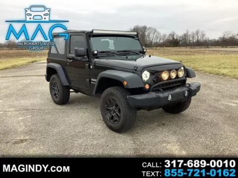 Black 2014 Jeep Wrangler Sport for sale in Cicero, IN