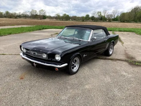 Black 1966 Ford MUSTANG 351 CONERTIBLE for sale in Cicero, IN