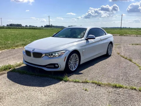 White 2015 BMW 4 series 428i for sale in Cicero, IN
