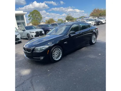 Black 2012 BMW 5 series 535i xDrive for sale in Cicero, IN