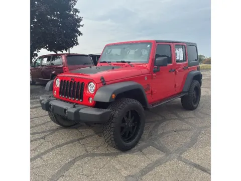 Red 2018 Jeep Wrangler JK Sport for sale in Cicero, IN