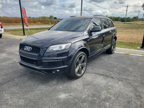 Black 2014 Audi Q7 3.0T S line Prestige for sale in Cicero, IN