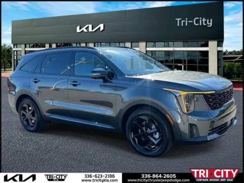 Gray 2026 Kia Sorento Hybrid SX Prestige for sale in Eden, NC