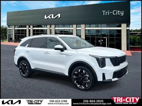 White 2026 Kia Sorento EX for sale in Eden, NC
