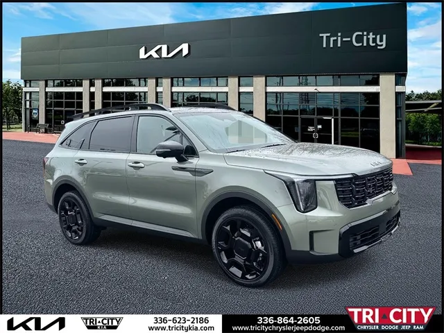 Green 2026 Kia Sorento X-Line SX Prestige for sale in Eden, NC