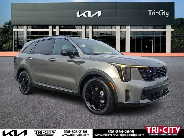 Beige 2026 Kia Sorento Hybrid X-Line SX Prestige for sale in Eden, NC