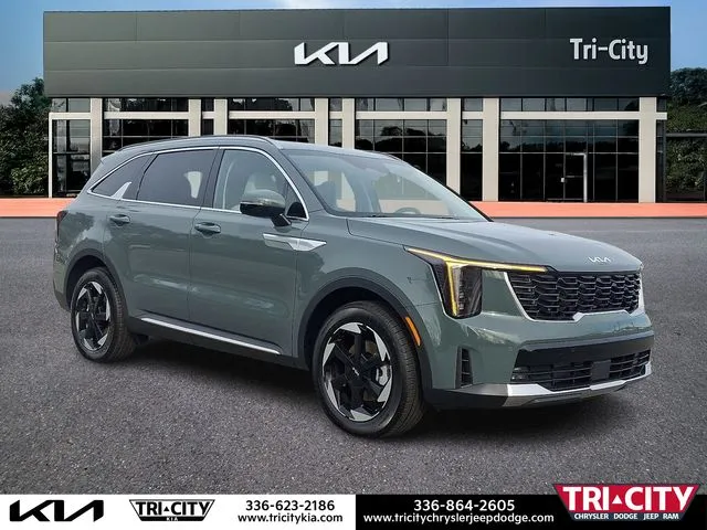 Green 2026 Kia Sorento Hybrid EX for sale in Eden, NC