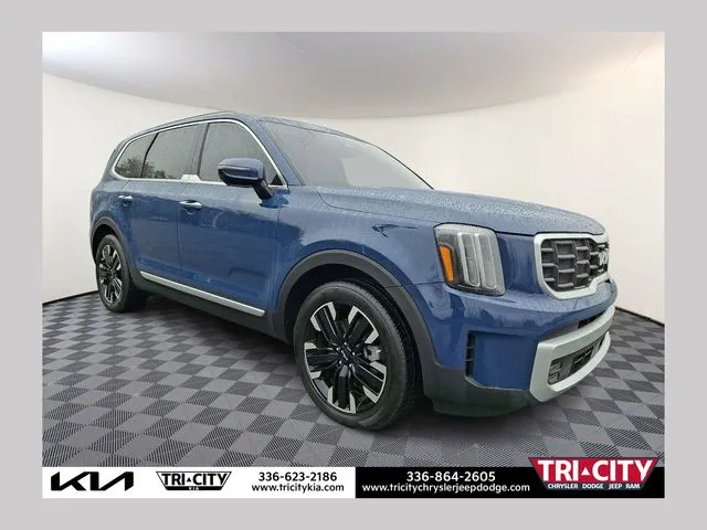 Blue 2024 Kia Telluride SX-Prestige for sale in Eden, NC