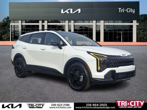 White 2026 Kia Sportage Hybrid X-Line for sale in Eden, NC