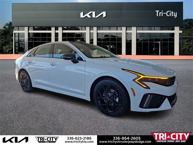 White 2026 Kia K5 GT-Line for sale in Eden, NC