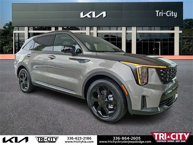 Beige 2026 Kia Sorento Hybrid X-Line SX Prestige for sale in Eden, NC