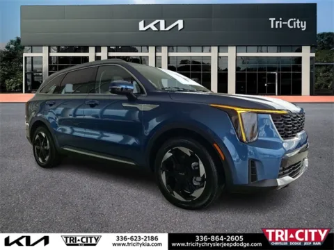 Blue 2026 Kia Sorento Hybrid EX for sale in Eden, NC