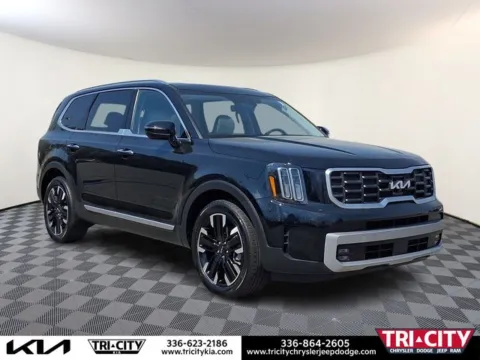 Black 2023 Kia Telluride SX-Prestige for sale in Eden, NC