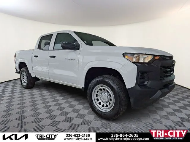 White 2025 Chevrolet Colorado Work Truck for sale in Eden, NC
