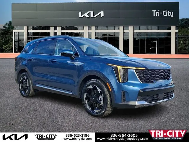 Blue 2026 Kia Sorento Hybrid EX for sale in Eden, NC