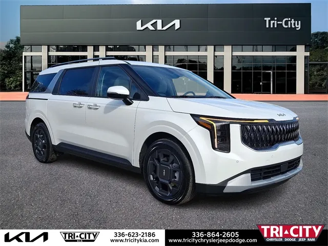 White 2026 Kia Carnival Hybrid EX for sale in Eden, NC
