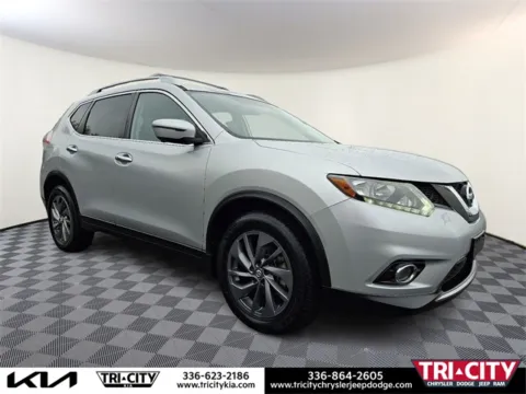 Silver 2016 Nissan Rogue SL for sale in Eden, NC