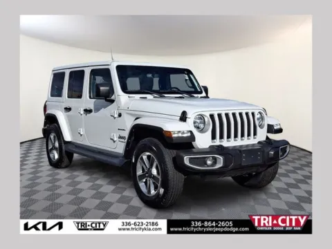 Orange 2021 Jeep Wrangler Unlimited Sahara for sale in Eden, NC