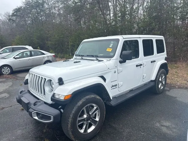 Orange 2021 Jeep Wrangler Unlimited Sahara for sale in Eden, NC