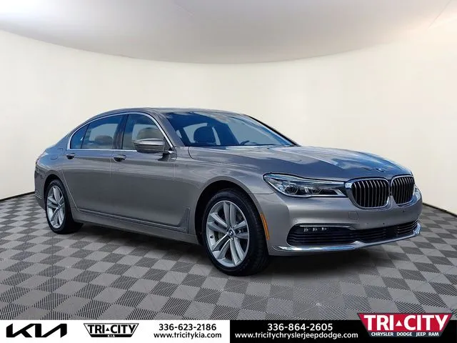 Silver 2016 BMW 7 Series 750i xDrive for sale in Eden, NC