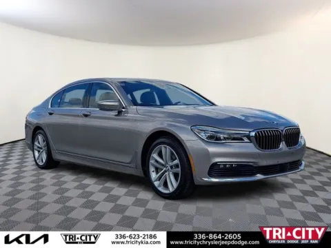 Silver 2016 BMW 7 Series 750i xDrive for sale in Eden, NC