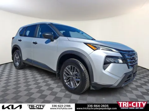 Silver 2024 Nissan Rogue S for sale in Eden, NC