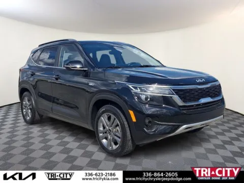 Black 2022 Kia Seltos S for sale in Eden, NC