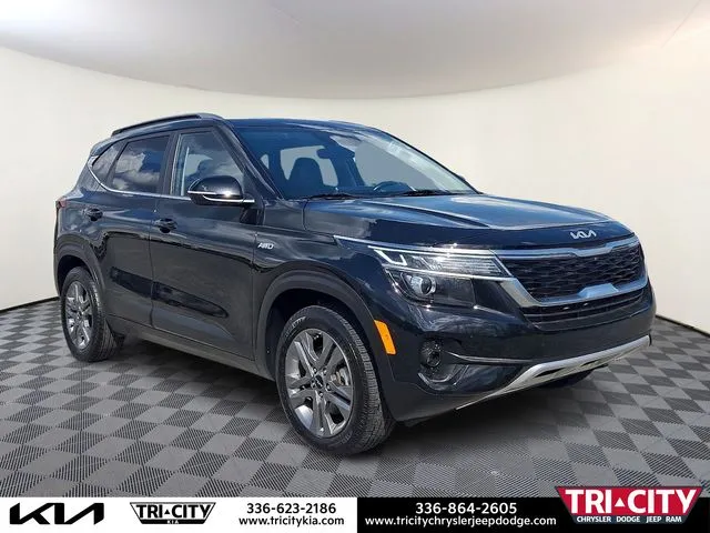 Black 2022 Kia Seltos S for sale in Eden, NC