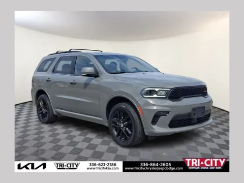 Gray 2022 Dodge Durango GT Plus for sale in Eden, NC