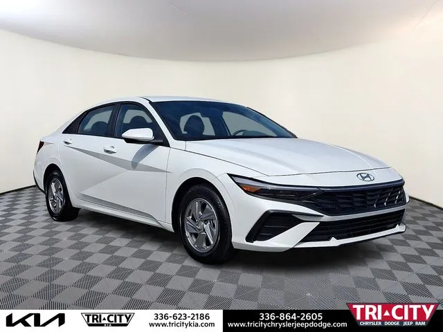 White 2025 Hyundai Elantra SE for sale in Eden, NC