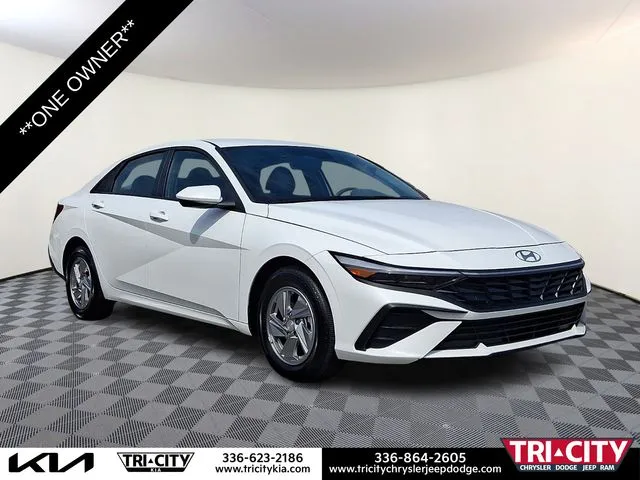 White 2025 Hyundai Elantra SE for sale in Eden, NC