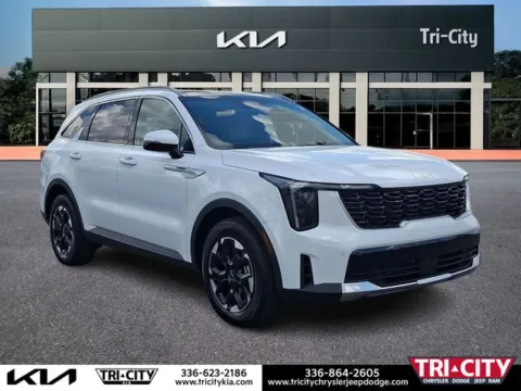 White 2026 Kia Sorento S for sale in Eden, NC