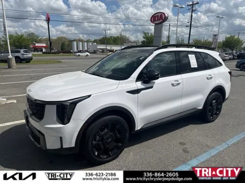 White 2024 Kia Sorento X-Line SX Prestige for sale in Eden, NC