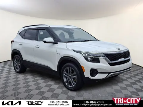 White 2021 Kia Seltos S for sale in Eden, NC