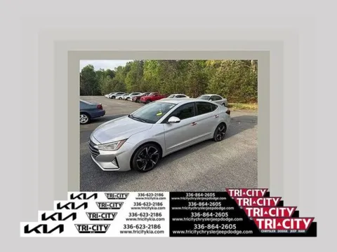 Silver 2019 Hyundai Elantra SE for sale in Eden, NC