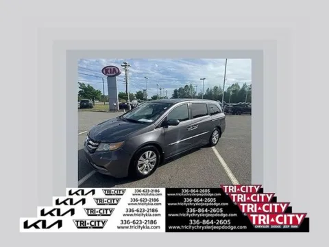Silver 2014 Honda Odyssey EX-L for sale in Eden, NC