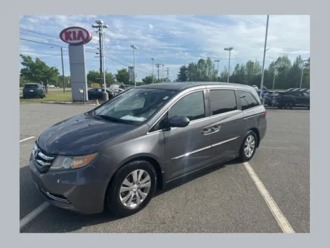 Silver 2014 Honda Odyssey EX-L for sale in Eden, NC
