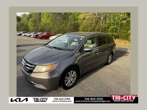 Silver 2014 Honda Odyssey EX-L for sale in Eden, NC