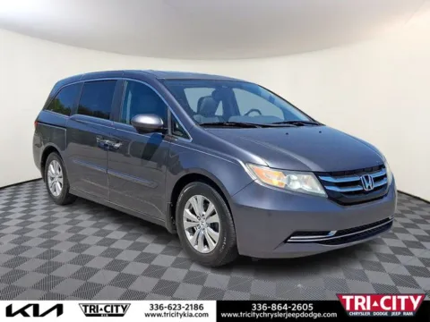 Silver 2014 Honda Odyssey EX-L for sale in Eden, NC