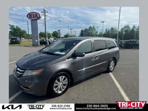 Silver 2014 Honda Odyssey EX-L for sale in Eden, NC