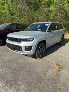 Silver 2021 Jeep Grand Cherokee L Overland for sale in Eden, NC