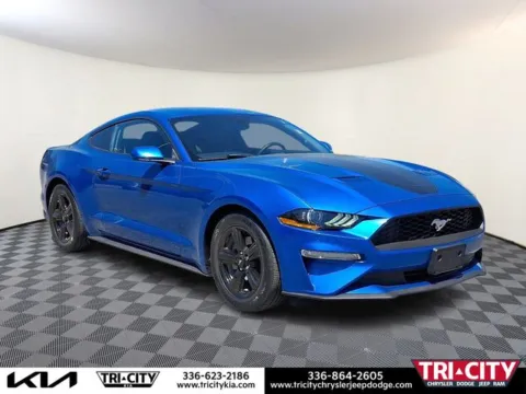 Blue 2019 Ford Mustang EcoBoost for sale in Eden, NC