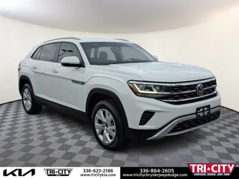 White 2021 Volkswagen Atlas Cross Sport 2.0T S for sale in Eden, NC